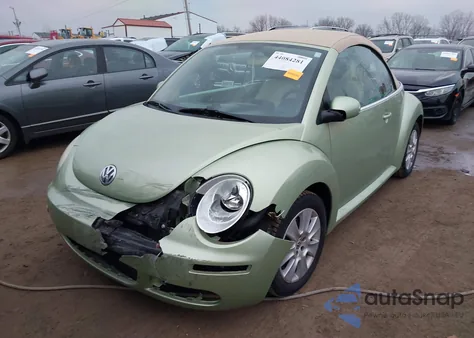 2009 Volkswagen New Beetle 2.5L z USA, uszkodzony, nr VIN 3VWRF31Y19M400670